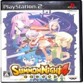 Sony PS2 プレステ2/ソフト/PS2 サモンナイト 4 傷有 ( 箱付・説付 )