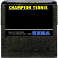 セガ SG-1000・SC-3000/ゲームソフト/SG-1000 チャンピオンテニス CHAMPION TENNIS 初期版 ( 黒カートリッジのみ )