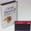 一般本体・周辺機器/コントローラー/海外マスターシステム GREAT BASEBALL グレートベースボール ザ・プロ野球 米版 傷有 ( 箱有・説なし )