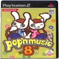 Sony PS2 プレステ2/ソフト/PS2 ポップンミュージック8 ( 箱付・説付 )