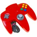 /N64 ニンテンドー64 コントローラー レッド ( コントローラーのみ )