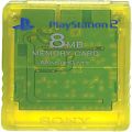 一般本体・周辺機器/周辺機器/PS2 専用メモリーカード レモン・イエロー ( カードのみ )