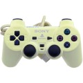 一般本体・周辺機器/コントローラー/PS2 アナログコントローラ DUALSHOCK 2 セラミック・ホワイト 傷有 SCPH-10010 ( コントローラーのみ )