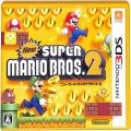 任天堂 DS・3DS/3DS ゲームソフト/3DS ニ New スーパーマリオブラザーズ2 ( 箱付・操作説明シート付 )