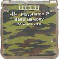 Sony PS2 プレステ2/本体・周辺機器/PS2 専用メモリーカードメモリーカード 迷彩 ( カードのみ )