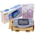 任天堂 GBA アドバンス/本体・周辺機器/GBA ゲームボーイアドバンス ミルキーブルー ( 箱付・説付 )