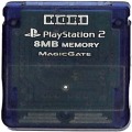 一般本体・周辺機器/周辺機器/PS2 メモリーカード8MBクリアブルー ( カードのみ )