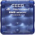 一般本体・周辺機器/周辺機器/PS2 キラキラメモリーカード8MB ブルー ( カードのみ )