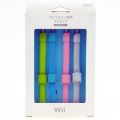 一般本体・周辺機器/周辺機器/Wii ウ Wiiリモコン専用 ストラップ 4色セット ( 箱付・説付 )