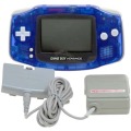 一般本体・周辺機器/本体/GBA ゲームボーイアドバンス ミッドナイトブルー 傷有 ( 本体 + アダプター )