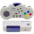 任天堂 スーパーファミコン/本体・周辺機器/SFC ビ VISIONワイヤレスコントローラー1個 VJS-393 + 受信機 VRS-396