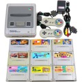 任天堂 スーパーファミコン/本体・周辺機器/SFC スーパーファミコン 本体 ( 箱なし・説なし・付属品付・おまけソフト9本付 )
