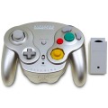 /GC ゲームキューブ用ワイヤレスコントローラ ウェーブバード シルバー ( コントロー + レシーバーラ セットのみ )