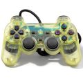 一般本体・周辺機器/コントローラー/PS2 アナログコントローラ DUALSHOCK 2 クリスタル SCPH-10010 傷有 ( コントローラーのみ )