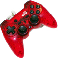 一般本体・周辺機器/コントローラー/PS3 ホリパッド3 ミニ クリアレッド ( コントローラーのみ )