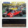 セガ SG-1000・SC-3000/ゲームソフト/SG-1000 モナコGP MONACO GP 傷有 ( カードのみ 青マイカード )