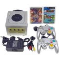 一般本体・周辺機器/本体/GC ゲームキューブ シルバー ( 本体・付属品セット )