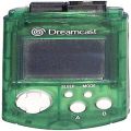一般本体・周辺機器/周辺機器/DC ビジュアルメモリ ライムグリーン ( カードのみ・フタなし )