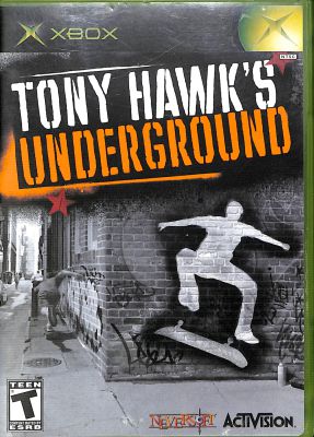 XBOX ト TONY HAWKS UNDERGROUND