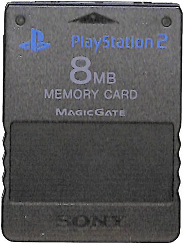 PS2 専用メモリーカード ブラック ( カードのみ ) []