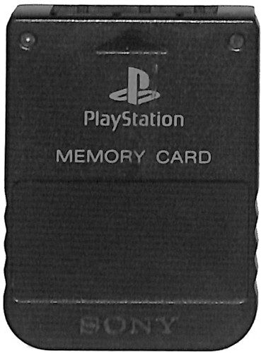 PS1 専用メモリーカード ブラック ( カードのみ )