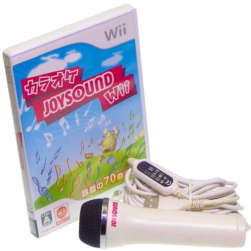 Wii カラオケJOYSOUND Wii ( 外箱なし・内箱付・説付・マイク付 ) []