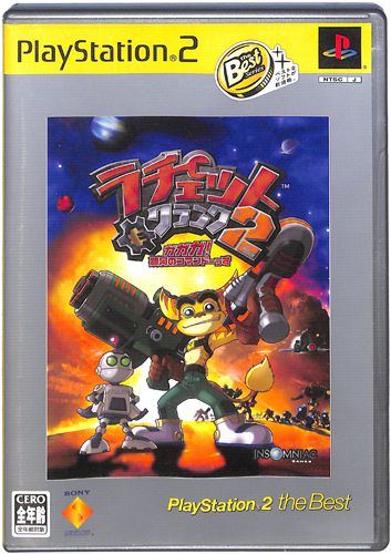 PS2 ラチェット&クランク 2 RATCHET & CLANK 2 the Best 傷有 ( 箱付・説付 )