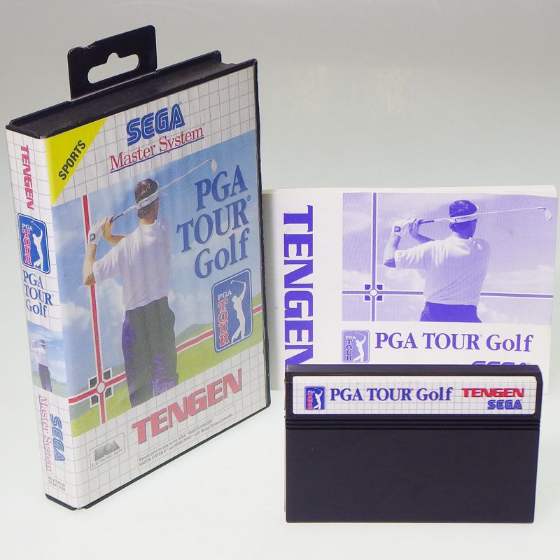 海外マスターシステム PGA TOUR GOLF PGAツアーゴルフ ( 箱有・説有 )
