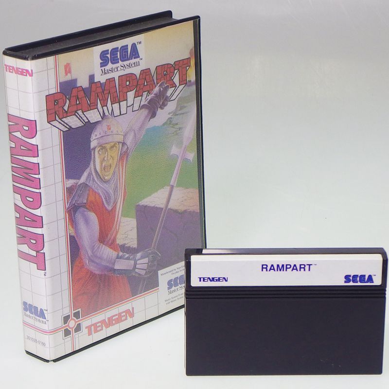 海外マスターシステム RAMPART ランパート ( 箱有・説なし・ジャケットコピー ) 