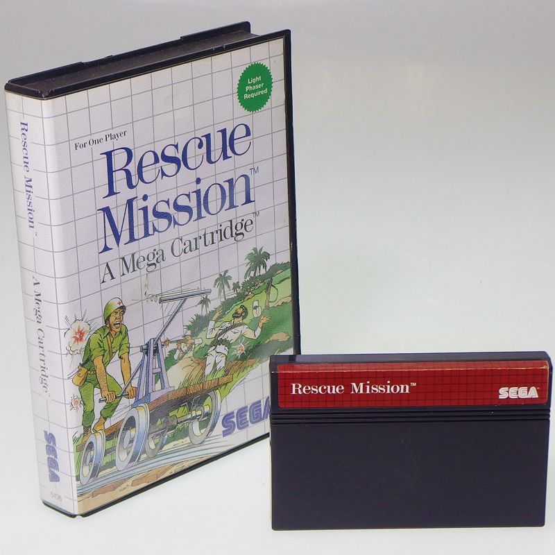 海外マスターシステム RESCUE MISSION レスキューミッション ( 箱有・説なし )