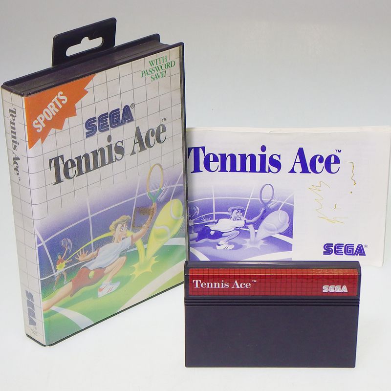 海外マスターシステム TENNIS ACE テニスエース ( 箱有・説有 )