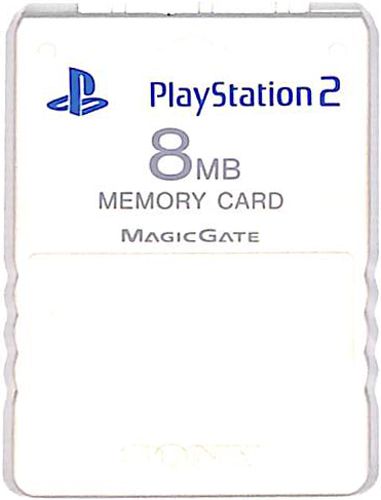 PS2 専用メモリーカード セラミックホワイト ( カードのみ)