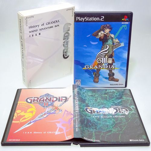 PS2 OfBAIII History of Grandia Sound Adventure Box ( tEt )