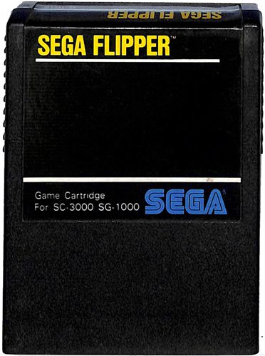 SG-1000 セガフリッパー SEGA FLIPPER 前期版 黒ロム ( カートリッジのみ )