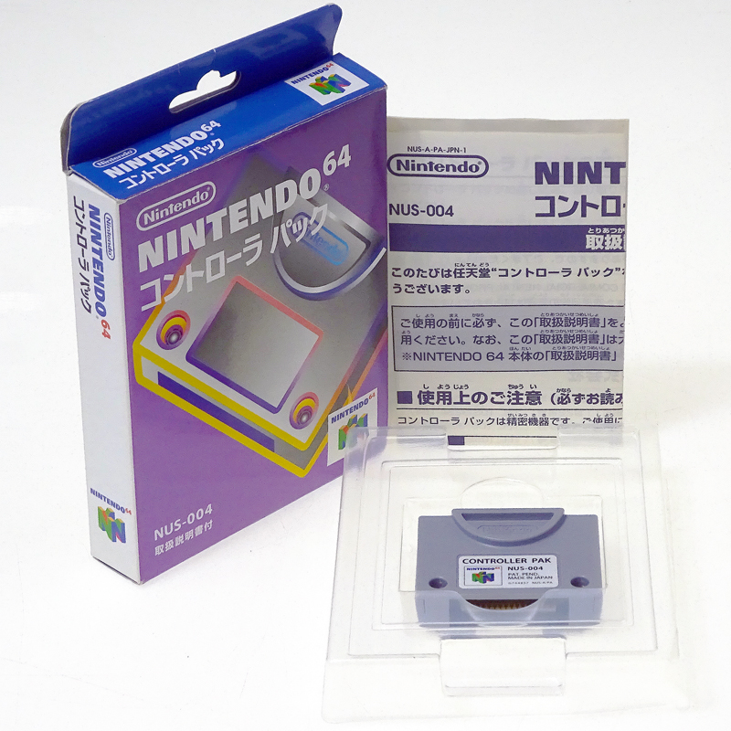 N64 コントローラーパック Controller Pak ( 箱付・説付 ) []