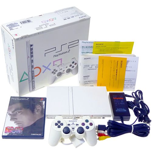 PS2 本体 セラミック・ホワイト SCPH-75000CW ( 箱付・説付・付属品付 )
