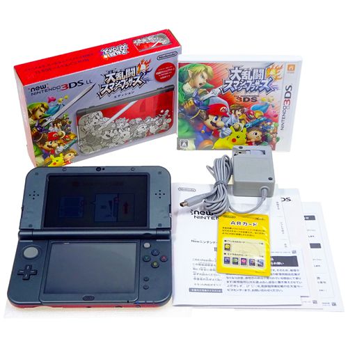3DS Newニンテンドー3DS LL 大乱闘スマッシュブラザーズ エディション ( 箱付・説付・付属品付 ) []