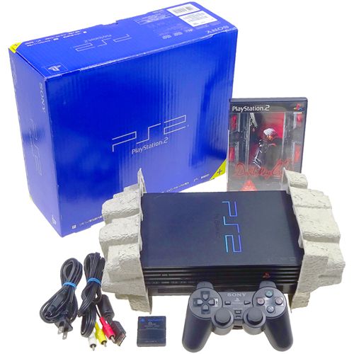 PS2 本体 SCPH-50000 ( 箱付・説なし・付属品付 )