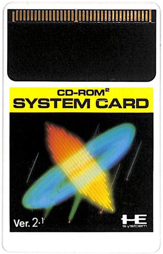 PCE CD-ROM2 システムカード Ver2・1 ( カードのみ ) []