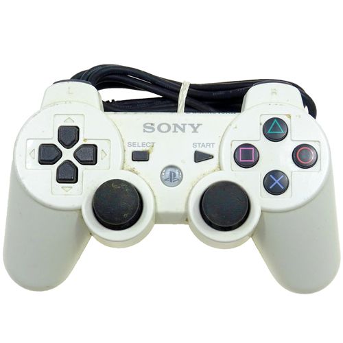 PS3 ワイヤレスコントローラ DUALSHOCK3 クラシック・ホワイト CECH-ZC2JLW ( コントローラーのみ )