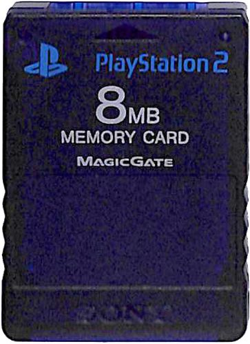 PS2 専用メモリーカード ミッドナイト・ブルー ( カードのみ )