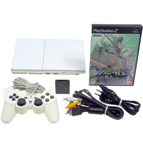 PS2 プレイステーション2本体 セラミック・ホワイト SCPH-90000CW ( 本体 + 付属品 )