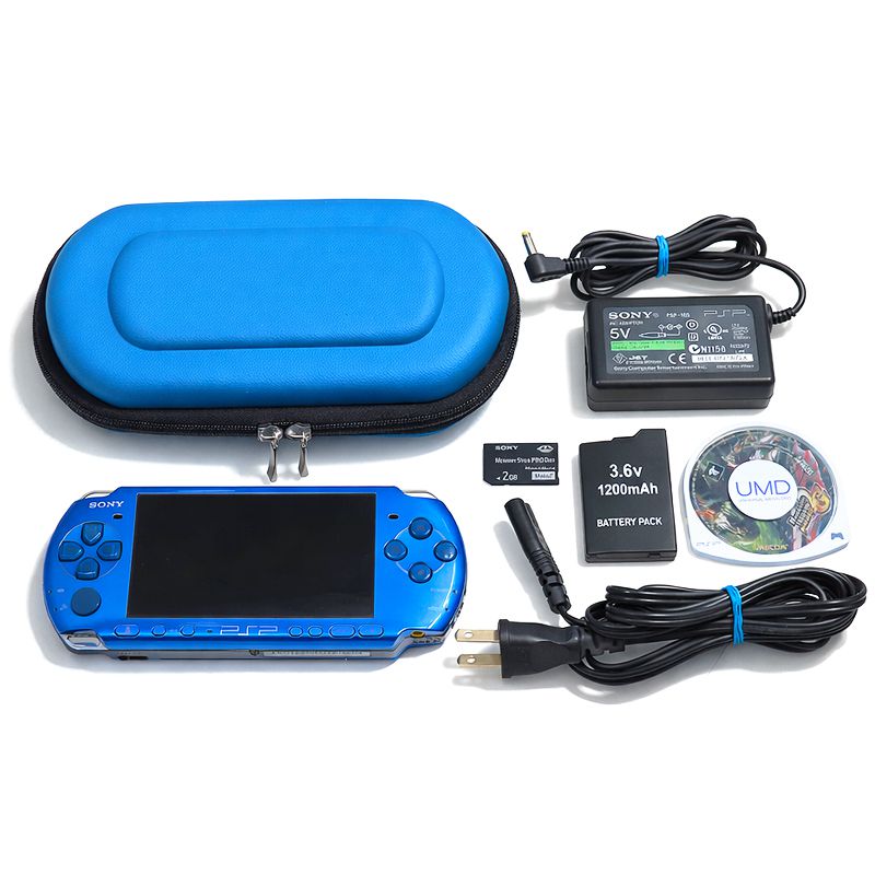 PSP �v���C�X�e�[�V�����E�|�[�^�u�� �o�C�u�����g�u���[ PSP-3000VB ( ���t�E���t�E�t���i�t []