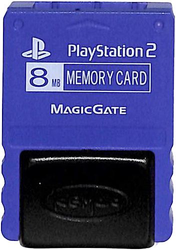 PS2 専用メモリーカード 8MB ブルー ( カードのみ )[]