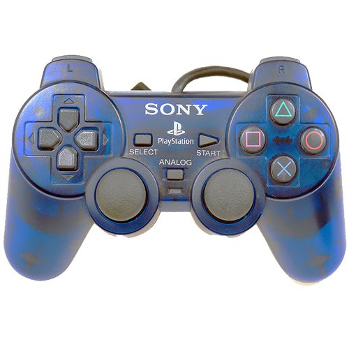 PS2 �A�i���O�R���g���[�� DUALSHOCK 2 �~�b�h�i�C�g�E�u���[ SCPH-10010 ( �R���g���[���̂� )[]
