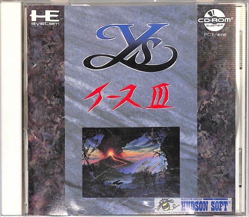 PCE CD-ROM2 イースIII ワンダラーズフロムイース Ys III Wanderers From Ys ( 箱付・説付 ) []