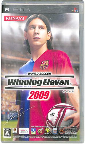 PSP ワールドサッカーウイニングイレブン 2009 ( 箱付・説付 )