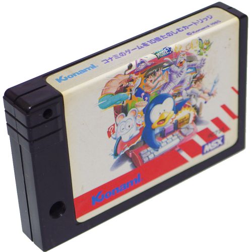 MSX 1 コナミのゲームを10倍たのしむカートリッジ ( カセットのみ ) []