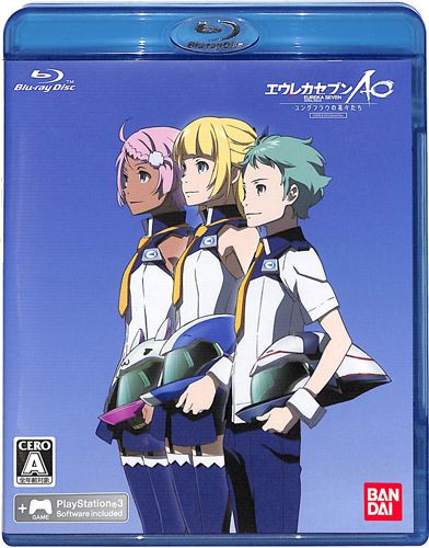 PS3 エウレカセブンAO ユングフラウの花々たち GAME＆OVA Hybrid Disc 通常版 ( 箱付・説付 ) []