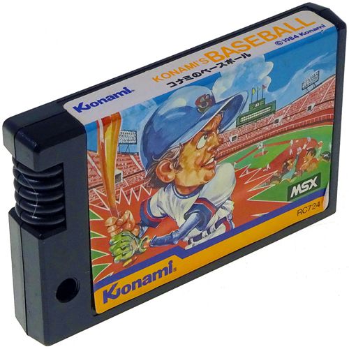 MSX 1 コナミのベースボール Konami BASEBALL ( カセットのみ )